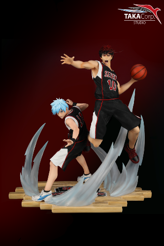 Kuroko & Kagami - Kuroko's Basket - Version Noir